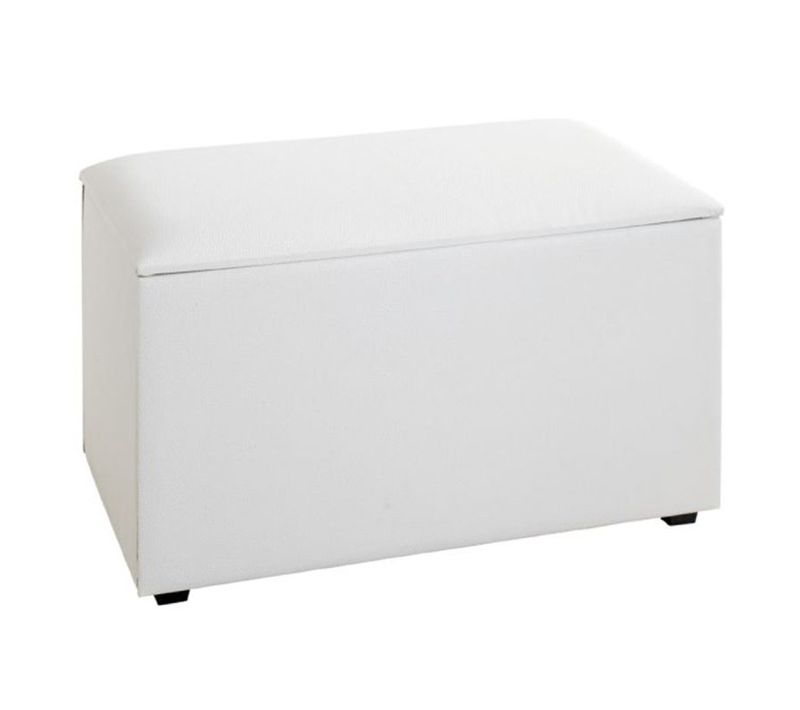 Coffre De Rangement Design "soldi" 65cm Blanc