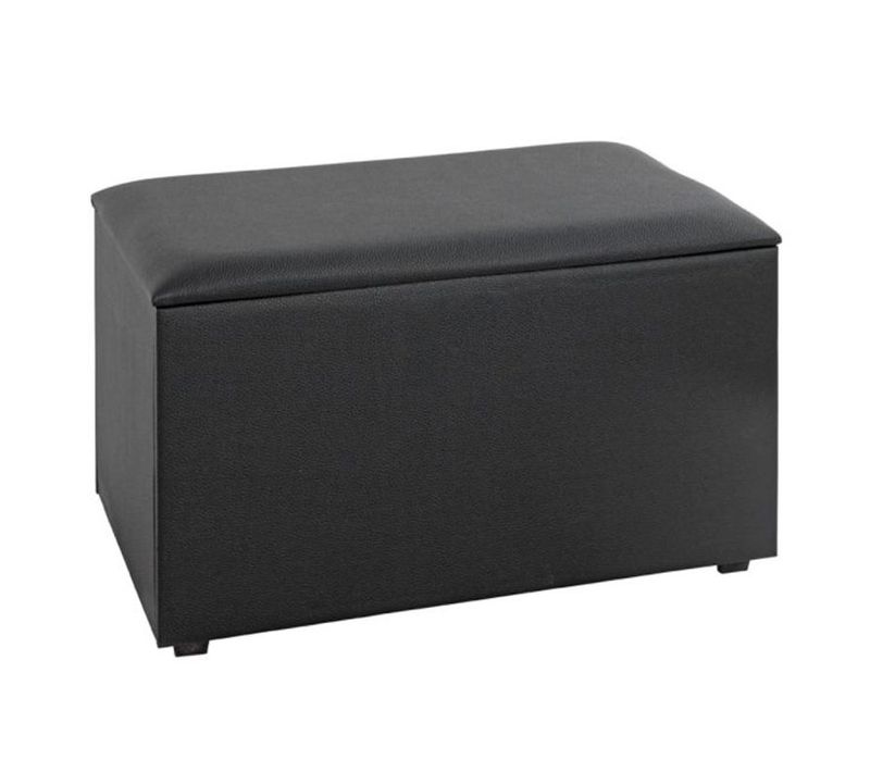 Coffre De Rangement Design "soldi" 65cm Noir