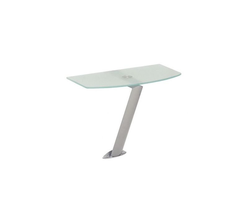 Console Murale Design "isée" 50cm Transparent