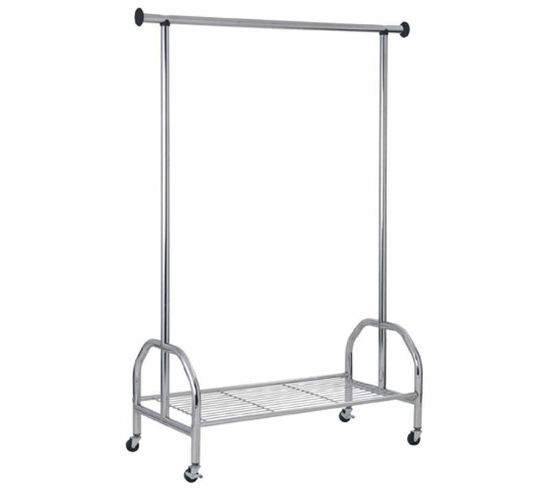 Portant à Vêtements Design "badis" 165cm Argent