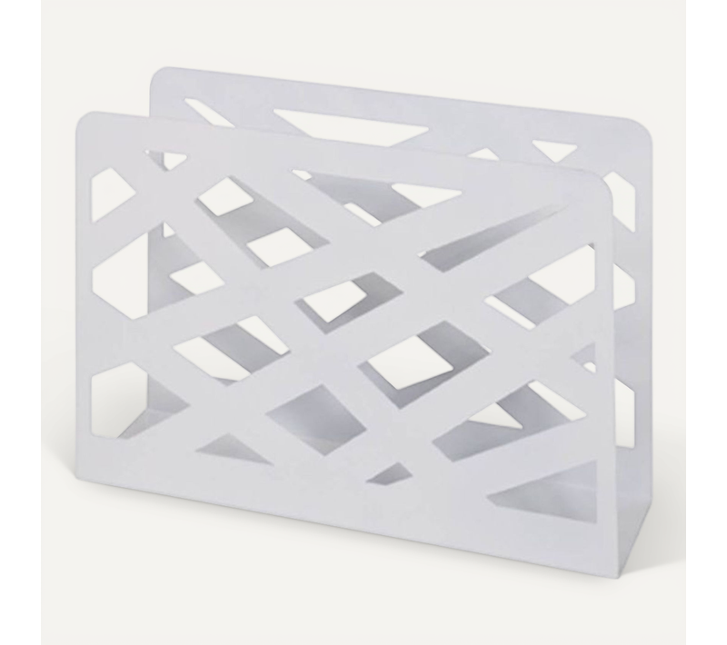 Porte-revues En Métal "lola" 35cm Blanc