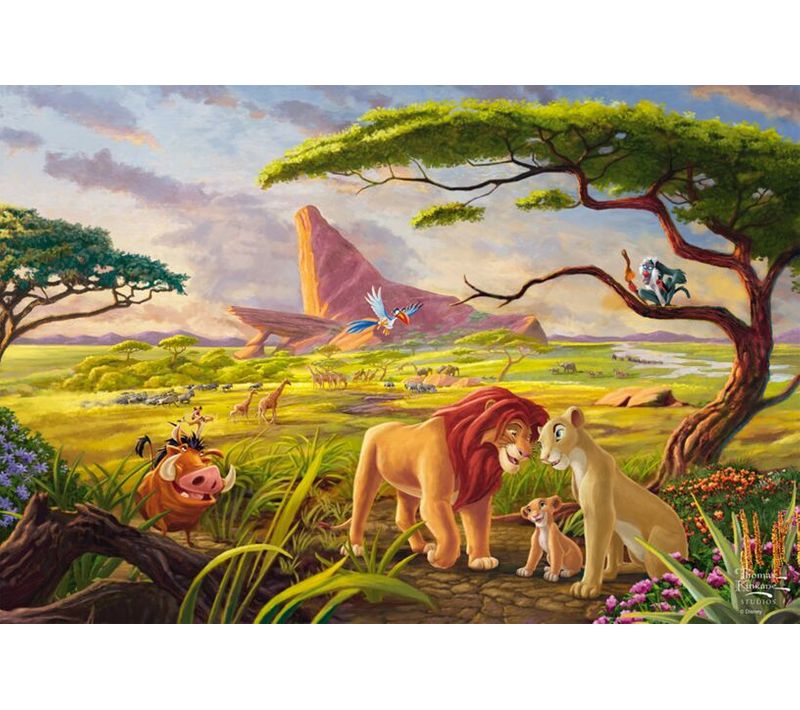 Puzzle 200 Pièces Le Roi Lion - Souviens Toi Qui Tu Es