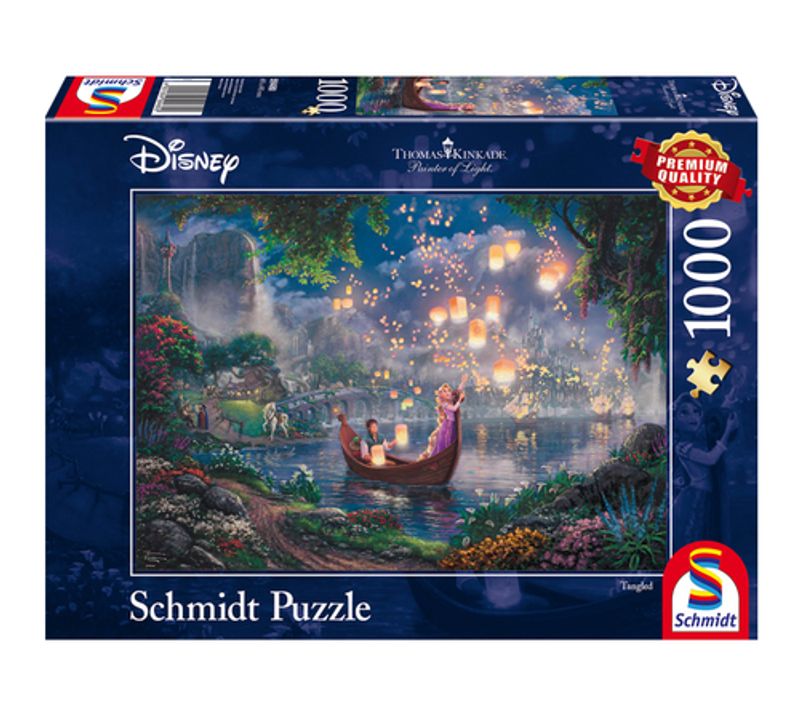 Puzzle 1000 Pièces Raiponce Et Les Lanternes Disney