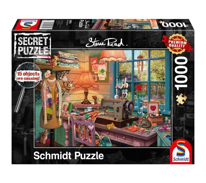 Puzzle Atelier De Couture, 1000 PCs