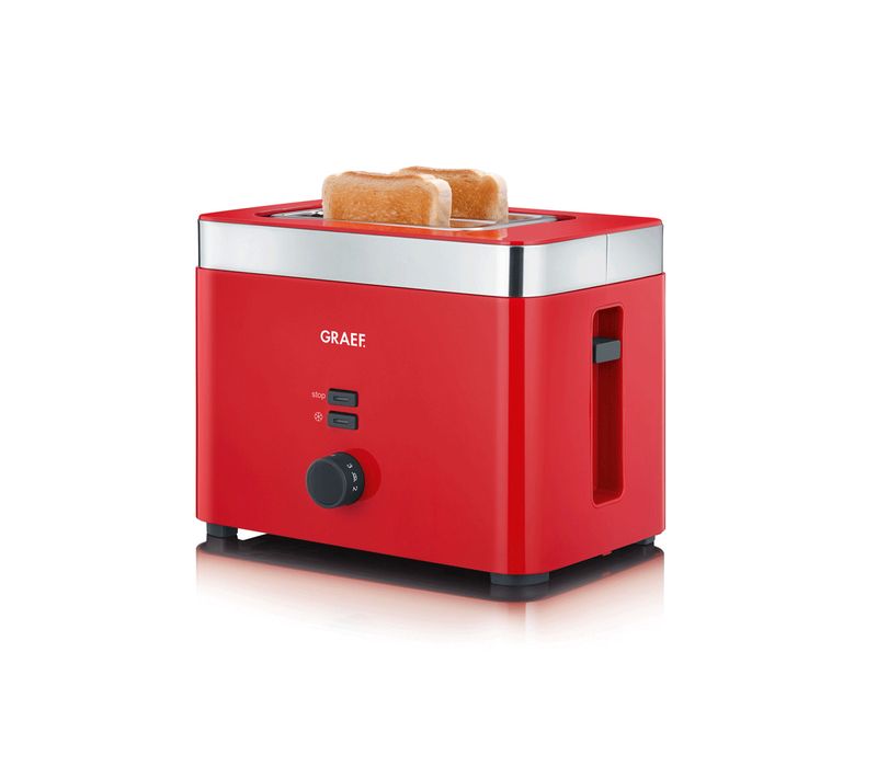 Grille Pain To 63 2 Fentes Rouge 888 W