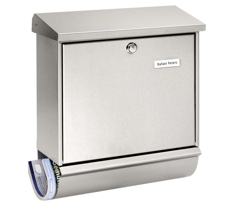 Boîte Aux Lettres Comfort-set 39130 Ni Inox Argenté