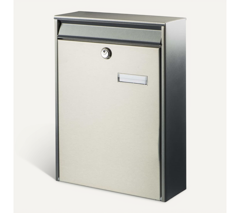 Boîte Aux Lettres Berlin 3777 Ni Acier Inoxydable Argenté