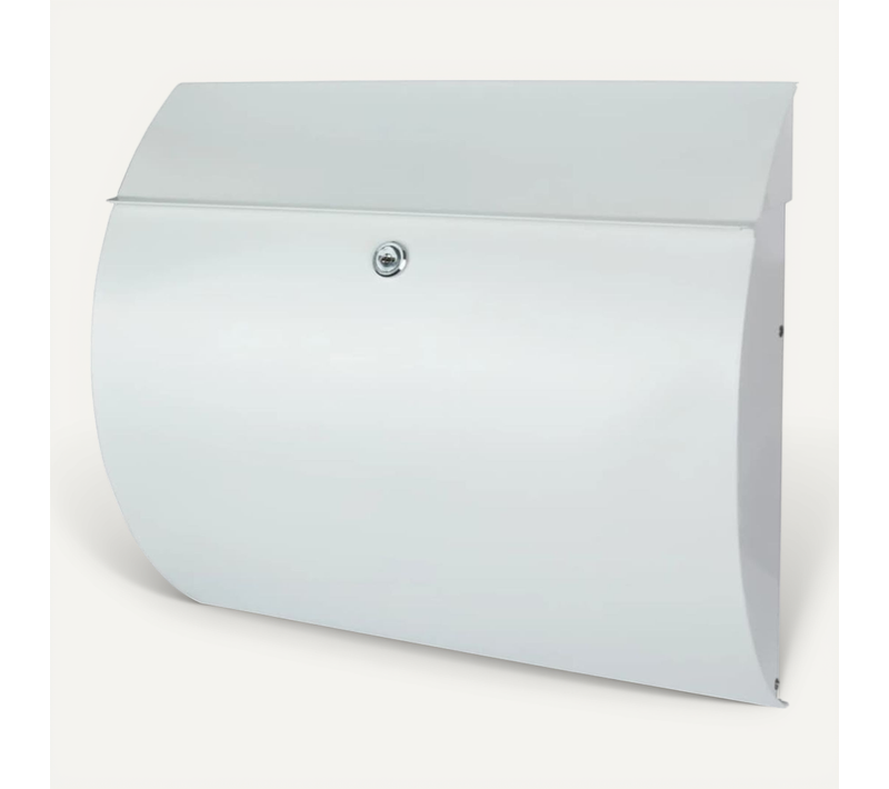 Boîte Aux Lettres Toscana 856 W Acier Blanc