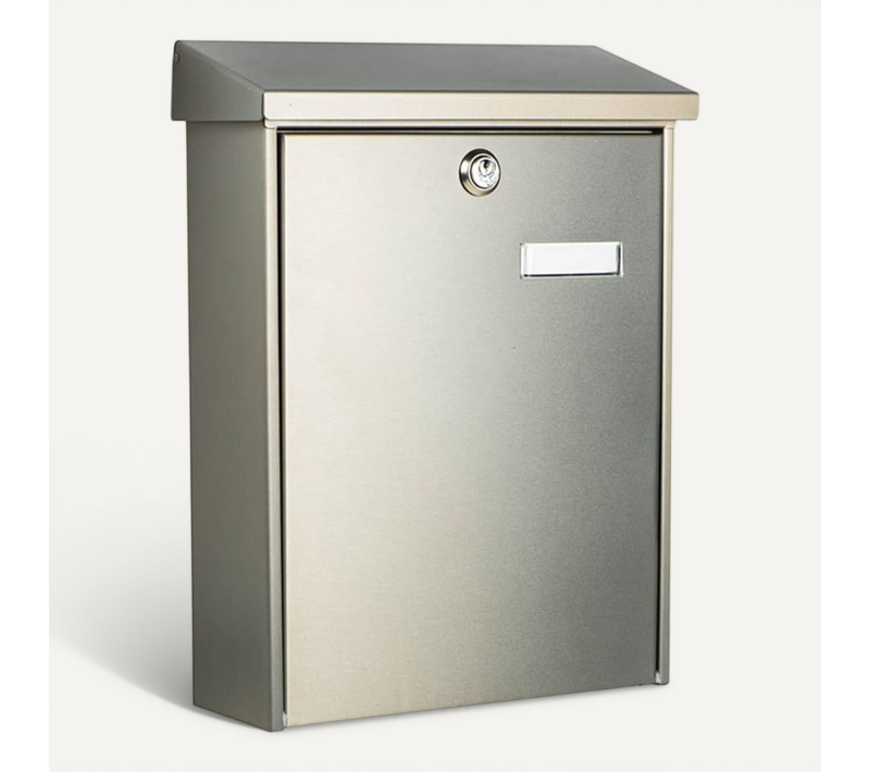 Boîte Aux Lettres Oslo 3767 Ni Acier Inoxydable Argenté