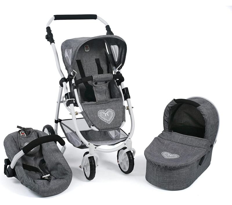 Poussette Emotion 3in1 Couleur Gris