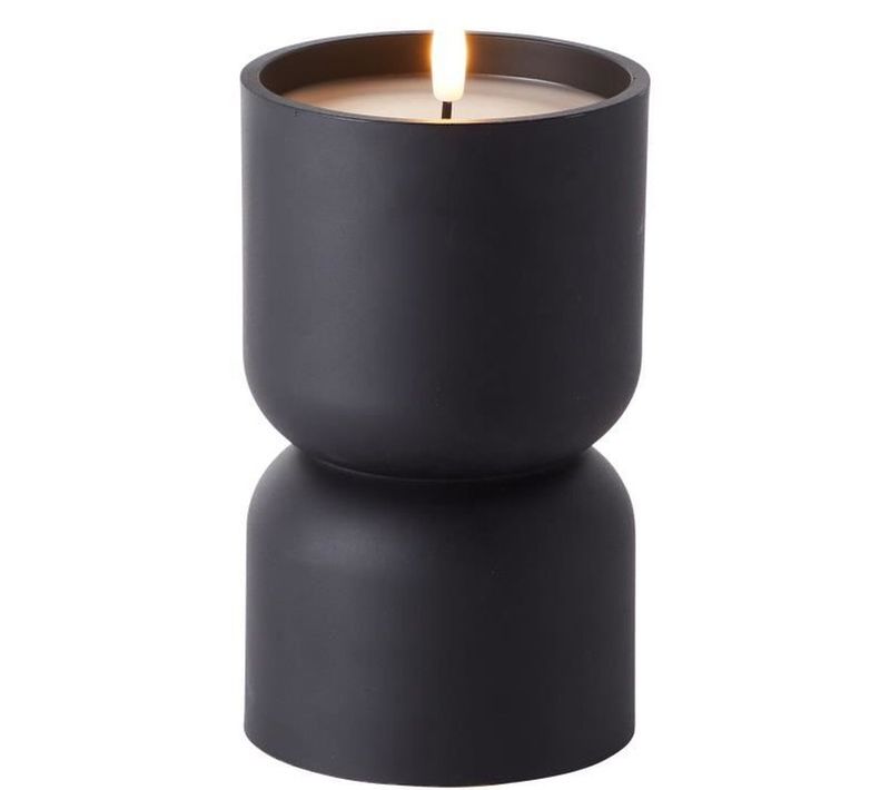 Lampe De Table Solaire Lovere — Forme Bougie, 3 W, Noir, 18 Cm