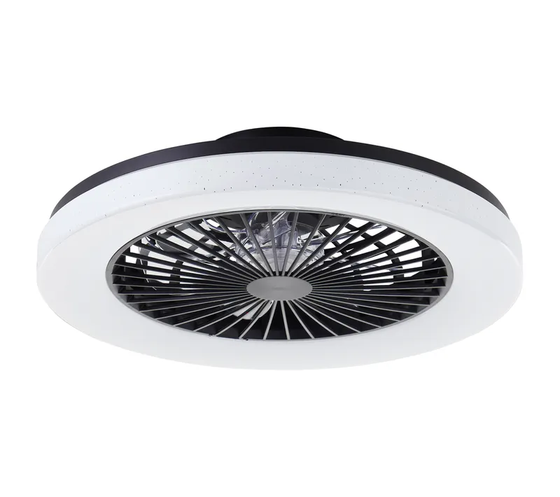 Plafonnier ventilateur SIANO Noir