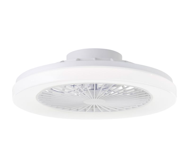 Plafonnier ventilateur SIANO Blanc