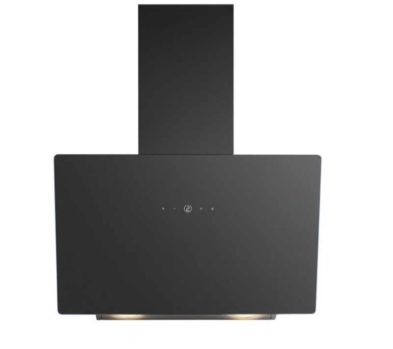 Hotte Inclinée à LED Noir 60 cm - Du7611-g-noir