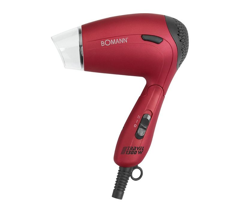 Sèche-cheveux De Voyage Compact 1300w Htd 8005 Cb Rouge