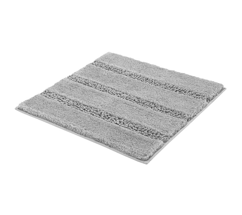 Tapis De Bain Monrovia 60x60 Cm Gris