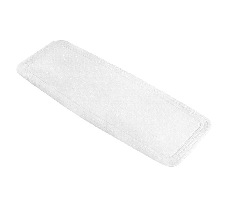 Tapis De Bain Antidérapant Arosa 36x92 Cm Blanc