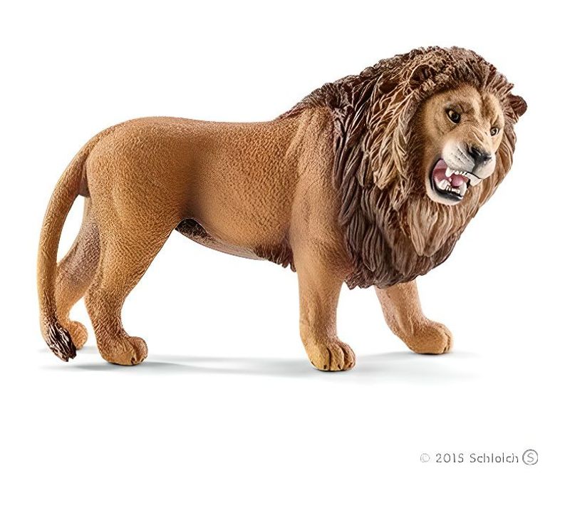 Figurine 14726 - Animal De La Savane - Lion Rugissant