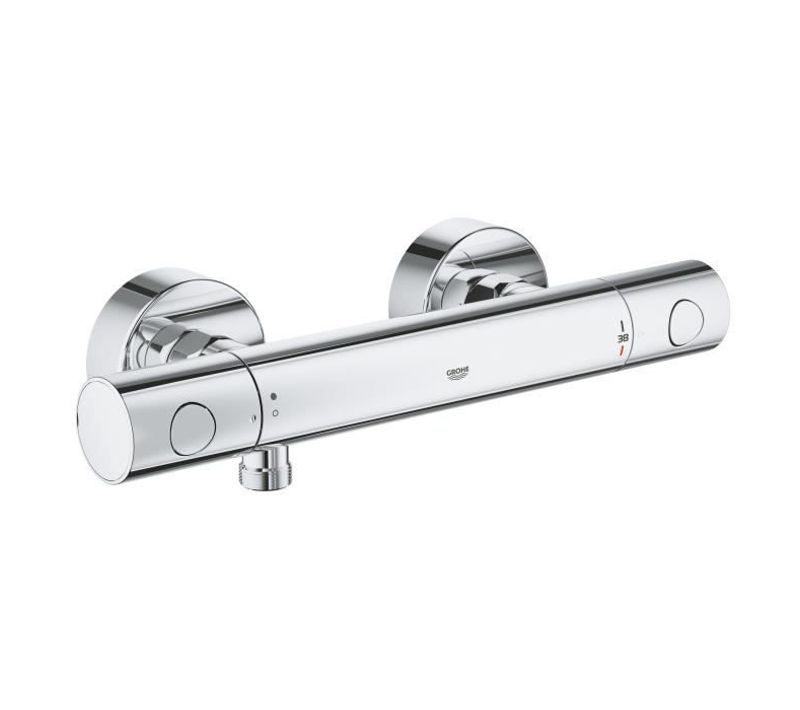 Mitigeur Thermostatique Douche Precision Get, Montage Mural, Indicateur De Température, 34773000