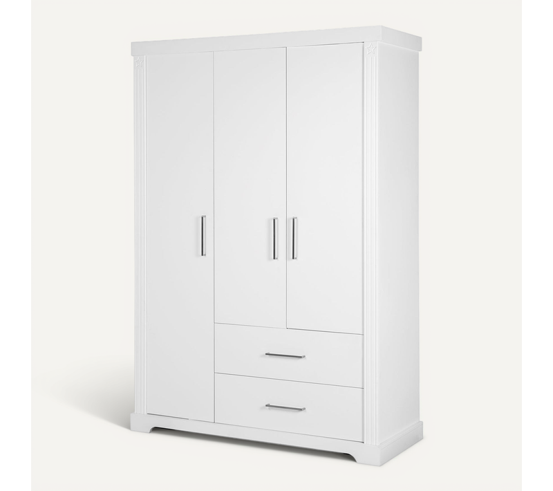Armoire Maxi 3 Portes - Style Maison De Campagne
