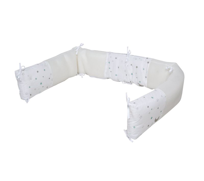 Tour De Lit Bébé Safe Asleep® - Easy Air Sternenzauber - Blanc