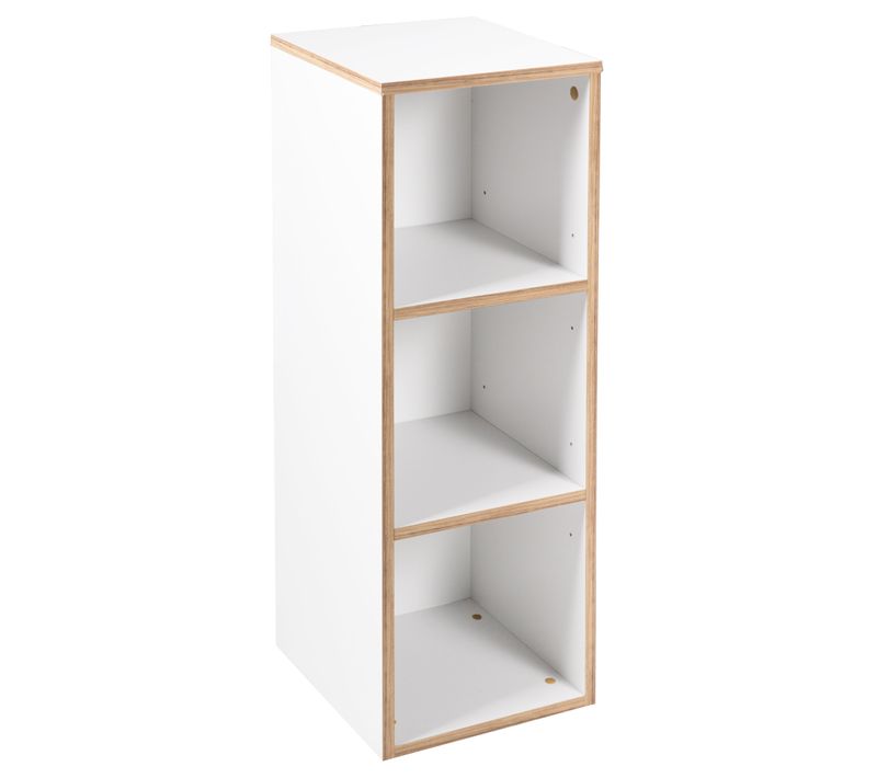 Étagère Latérale Finn - Adaptée Sous Commode à Langer - Pour Chambre De Bébé - Bois Blanc