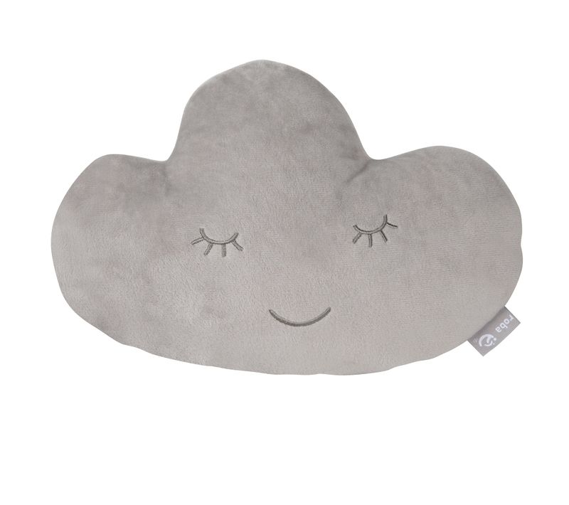Coussin Décoratif Gris Pour Chambre D'enfant En Forme De Nuage