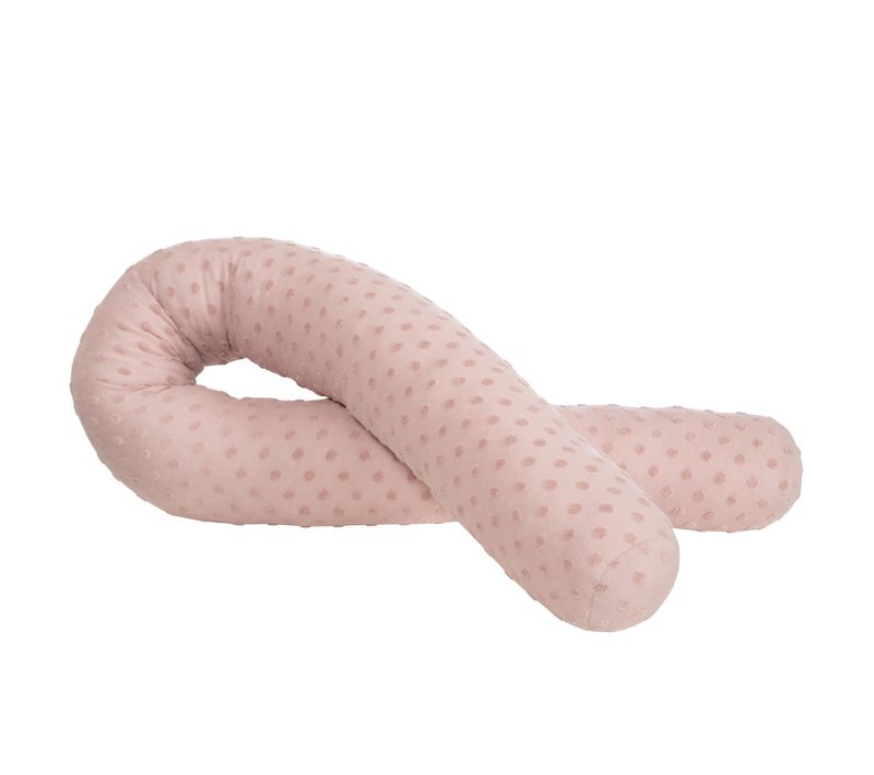 Serpent De Lit Lil Planet - Coton Bio Certifié - Rose