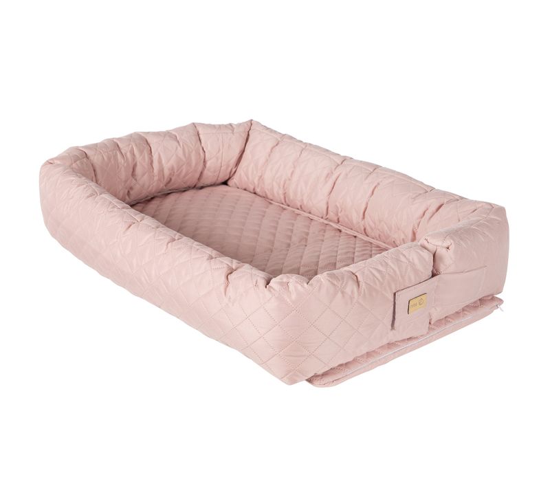 Nid D'ange 3 En 1 'roba Style' Rose - Lit De Voyage, Matelas à Langer, Serpent De Lit