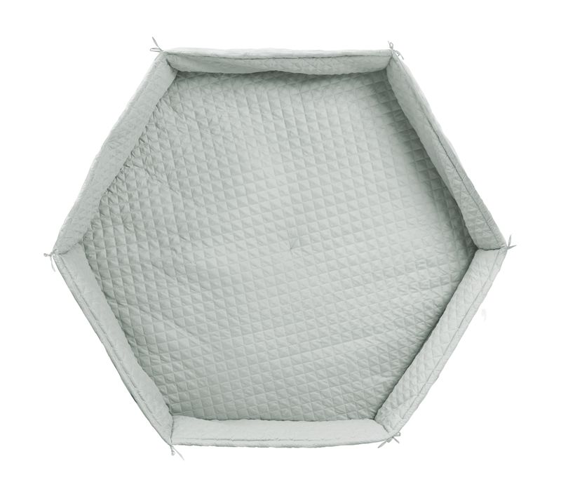 Tapis De Parc Bébé Roba Style Hexagonal - Vert Givré