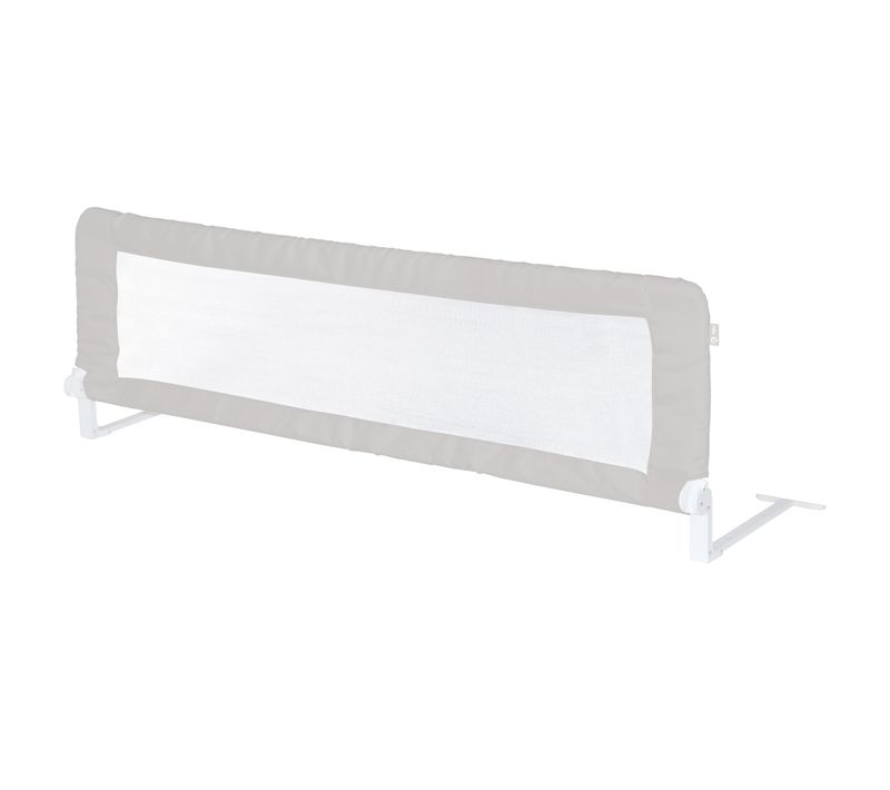 Barrière De Lit Bébé Et Enfant Klipp-klapp - 135 Cm - Antichute Et Rabattable - Gris