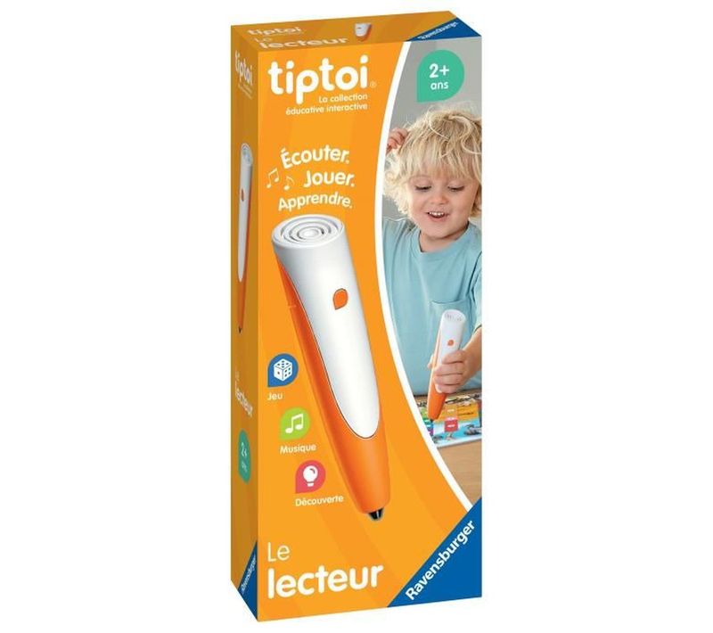 Tiptoi® Lecteur Interactif – Audio Amélioré, Batterie Intégrée, Prise Casque