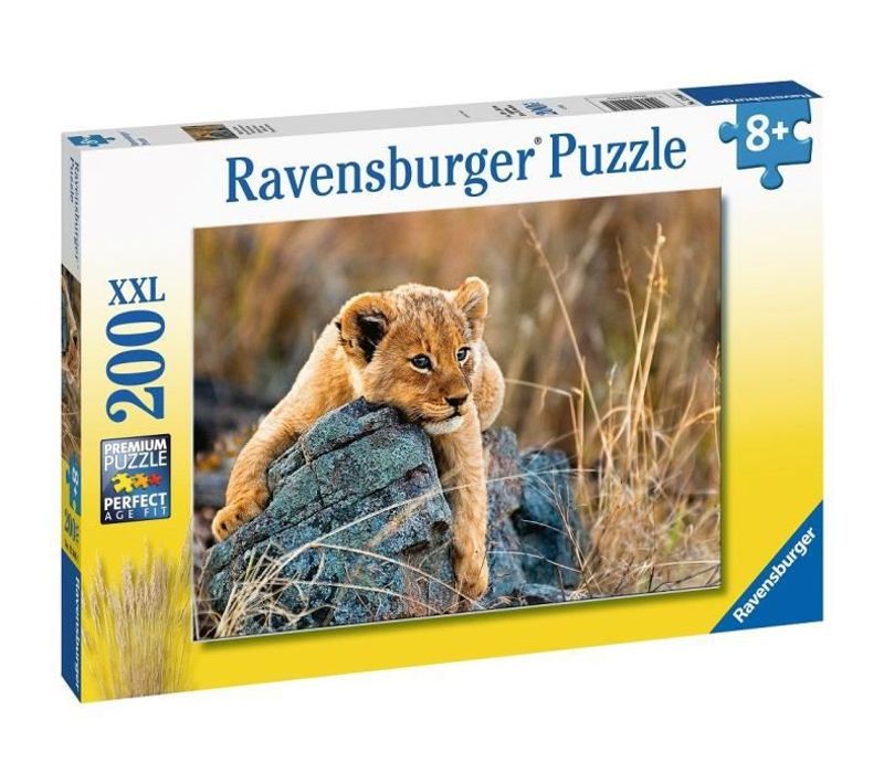 Puzzle 200 Pieces Xxl - Le Petit Lionceau - - Puzzle Enfant 200 Pieces - Des 8 Ans