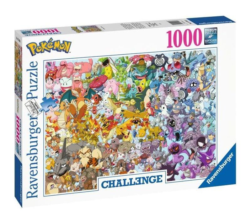 Puzzle 1000 Pieces - Ravensburger - Puzzle Adultes - Collection Challenge Puzzle - Des 14 Ans