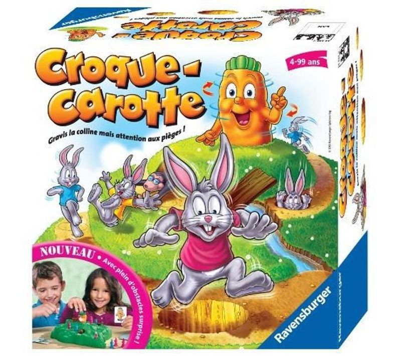 Jeu De Société Croque Carotte Enfant Ravensburger