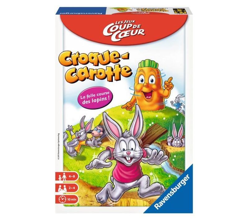 Jeu De Société - Croque Carotte (format Pocket)