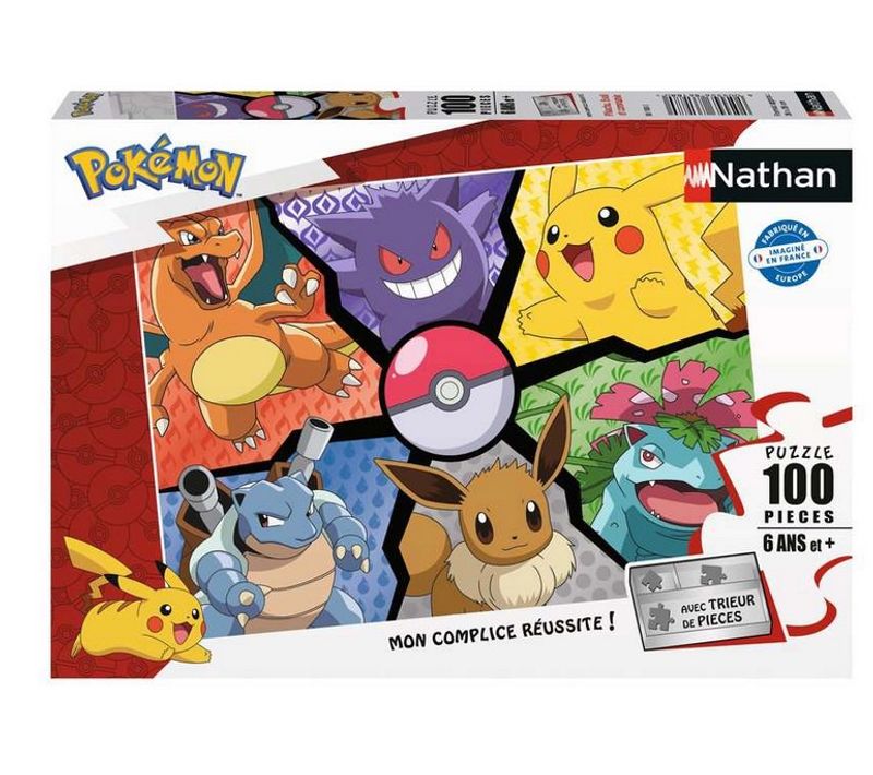 Puzzle 100p Pokemon Pikachu