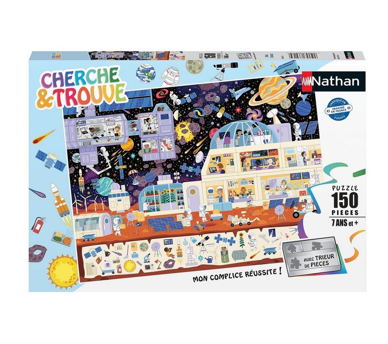 Puzzle  Dans L Espace Cherche Et Trouve 150 P