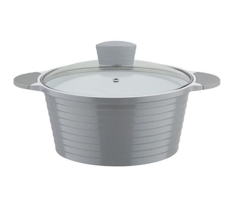 Faitout Bolero 28 Cm - Fonte D'aluminium 6,8 L, Revêtement Vitafon Sans Pfas