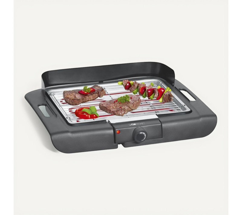 Barbecue Grill électrique De Table 2000w Noir Bq3841-noir