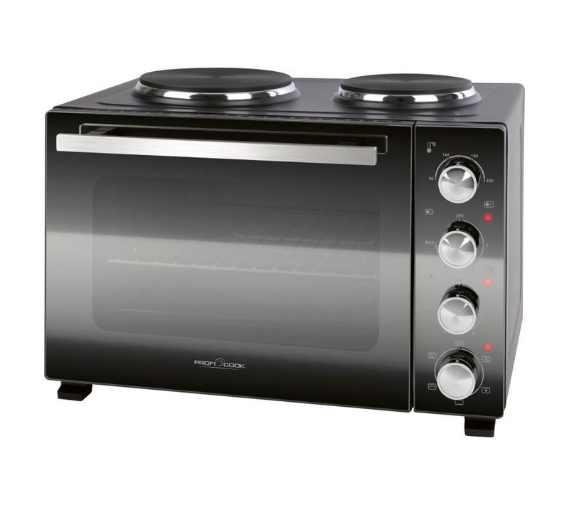Combiné Four 32l Et Double Plaques De Cuission  PC-kk1302-noir