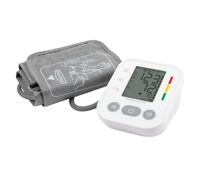 Tensiomètre Pour Le Bras Avec Indicateur Blanc PC-bmg3121