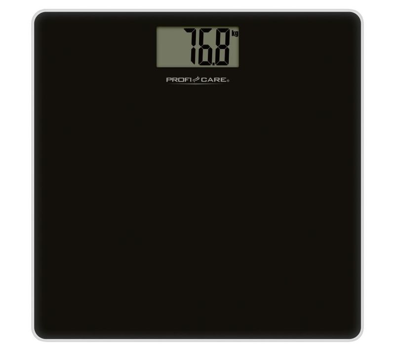 Pèse-personne électronique Avec écran LCD Proficare Noir PC-pw3122-noir