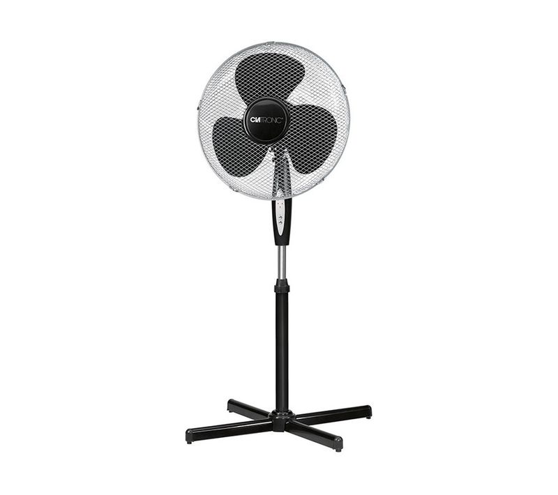 Ventilateur Sur Pied 40cm Avec Telecommande Vl 3741s Noir