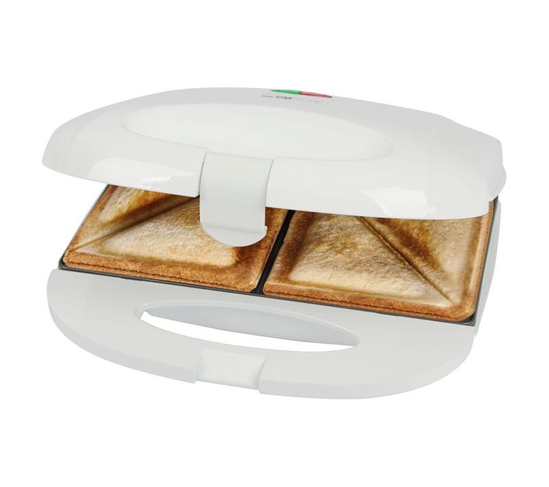 Appareil à Sandwich / Croque-monsieur Blanc  St3813-blanc