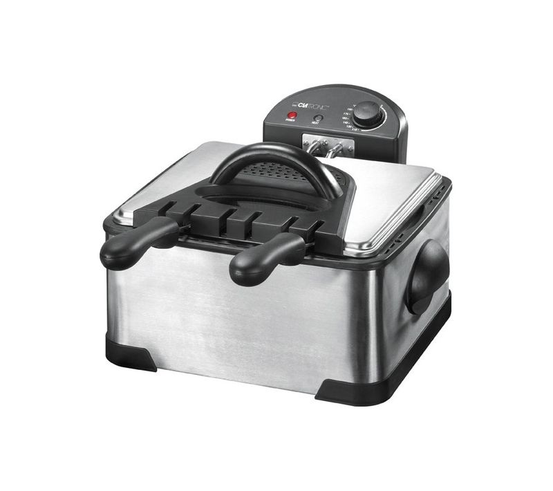 Double Friteuse 4l Inox  Fr 3195