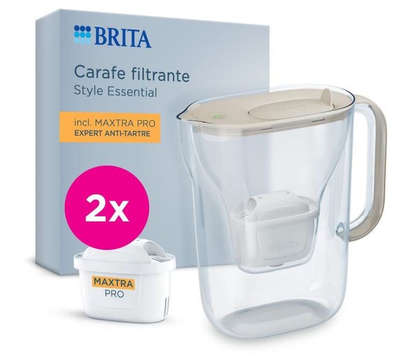 Carafe Filtrante Style Essential 2,4 L (1,4 L Filtrés)