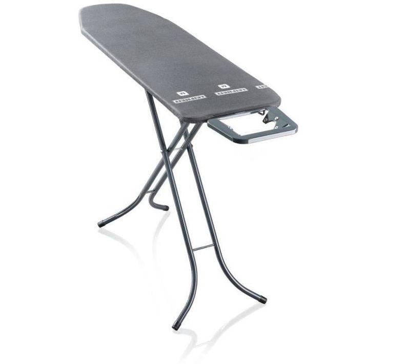 Table à Repasser - Classic M Black - Hauteur Réglable De 69 à 88 Cm - Housse En Cotton - 120 X 38 C