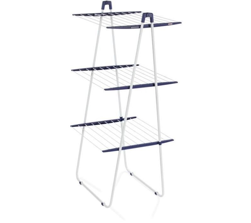 Séchoir à Linge 190 Pegasus Tower 81435, Étendoir à Linge à Taille Compacte Avec 19m D'étendage