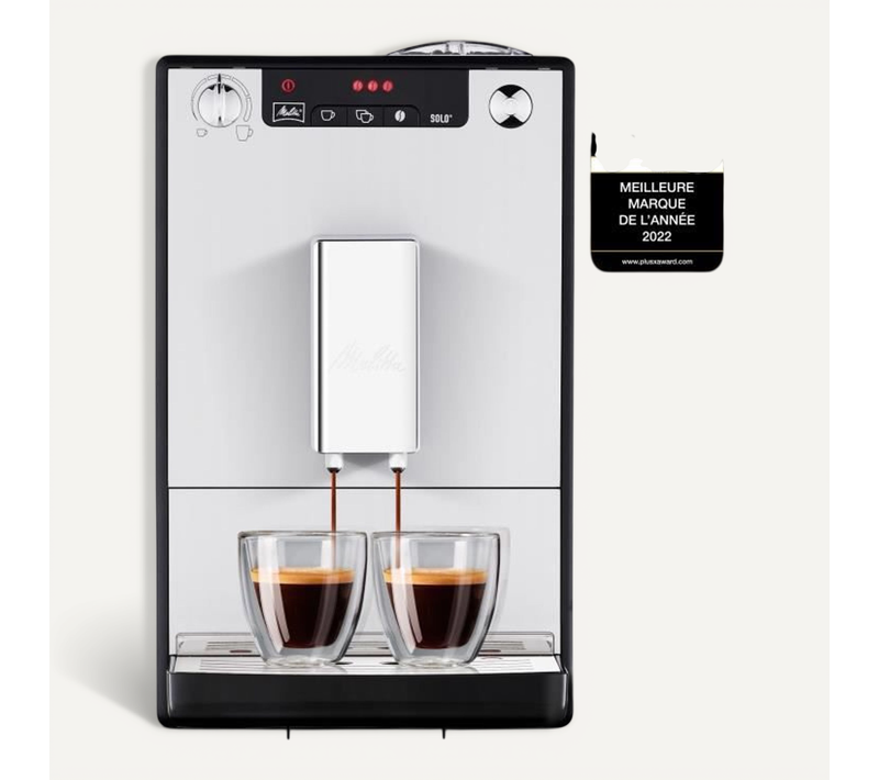 Machine à Café Broyeur à Grain - Solo - Argent